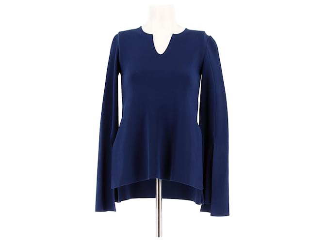 Stella Mc Cartney STELLA MCCARTNEY Maglieria T.IT 38 Viscosa Blu navy