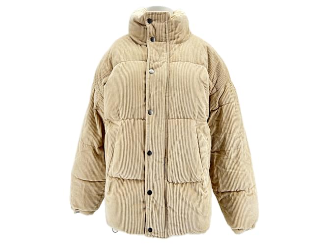 Cappotti ZARA T.Internazionale S Cotone Beige