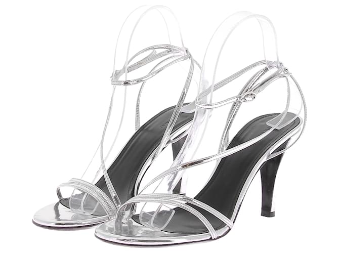 ISABEL MARANT Sandali T.EU 39 Pelle Argento