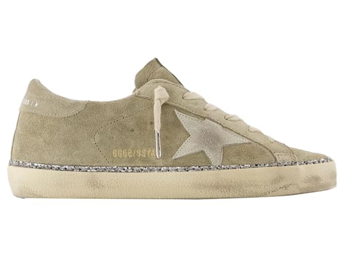Super Star Sneakers - Golden Goose Deluxe Brand - Pelle - Beige Marrone