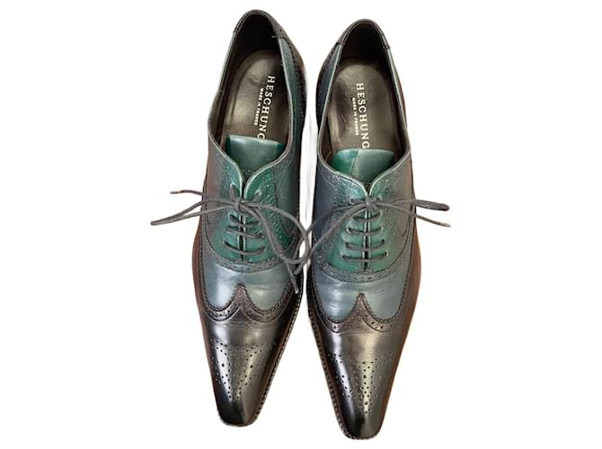 Heschung Stringate Nero Blu