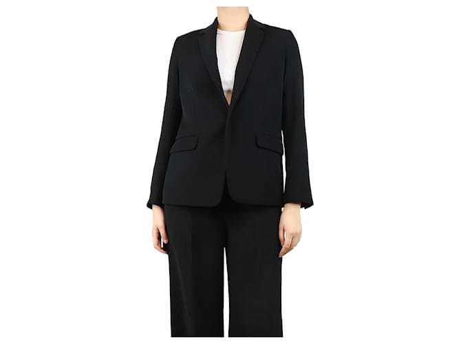 Vince Blazer nero a un bottone - taglia UK 10