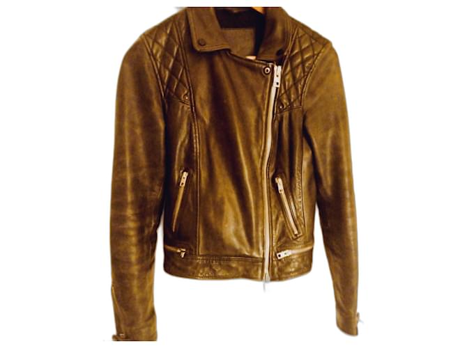 All Saints Giacca di pelle classica Nero