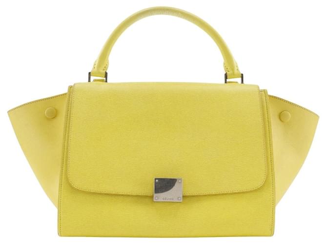 Céline Borsa a mano Celine Trapeze Small 174683 Giallo