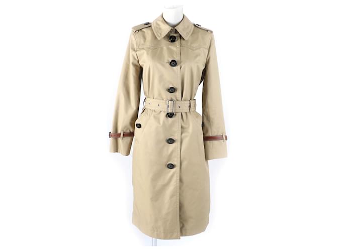Trench coat in cotone e poliestere per donne COACH Beige
