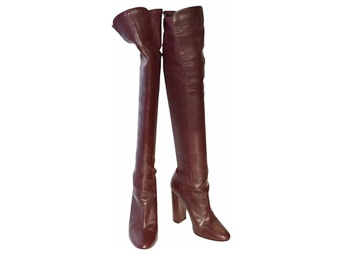 Aquazzura stivali Bordò