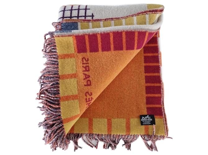 SELLA PATCHWORK JACQUARD HERMÈS Multicolore
