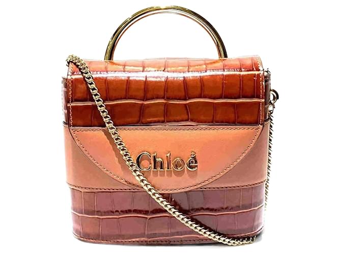 Chloé Abbey Rocks Piccola Borsa Marrone