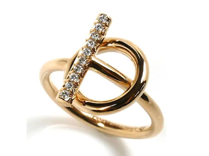 Ring Hermès Anello Echappe PM in oro rosa K18PG Hermes