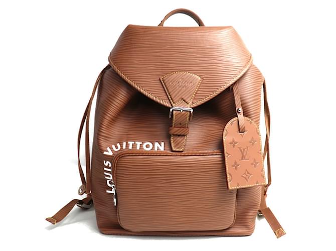 Zaino Montsouris XL di Louis Vuitton Marrone