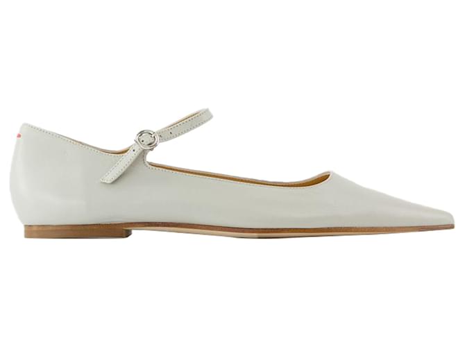 Ballerine Cleo - Aeyde - Pelle - Verde