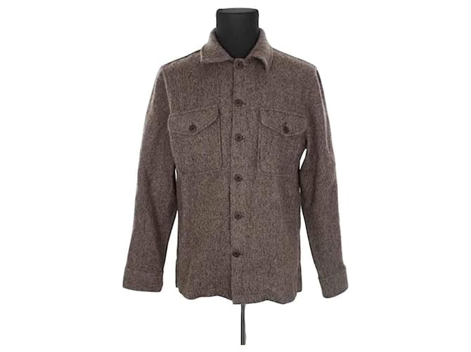 Sandro Giacca di lana Marrone