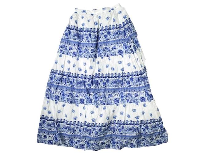 Gonna in cotone floreale Polo di Ralph Lauren