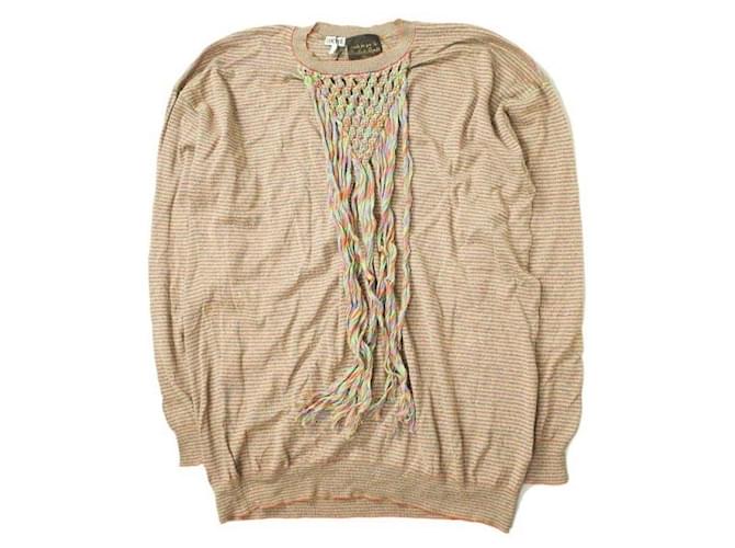 Loewe Paula's Ibiza PAULA NET SWEATER Maglione di cotone (Limitato) Multicolore