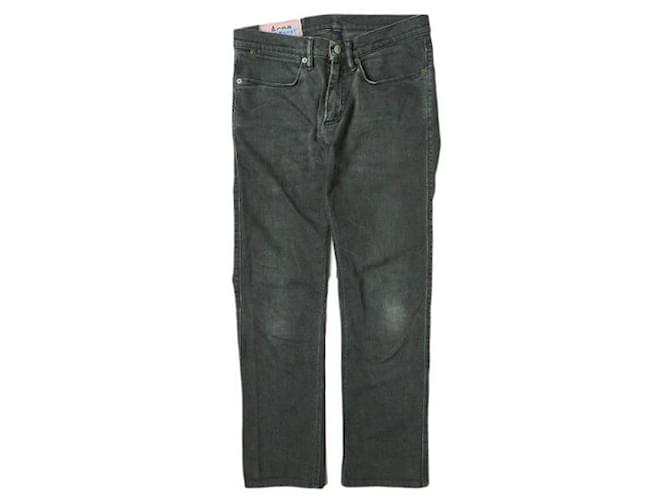Jeans skinny in denim Bla Konst di Acne Studios Nero
