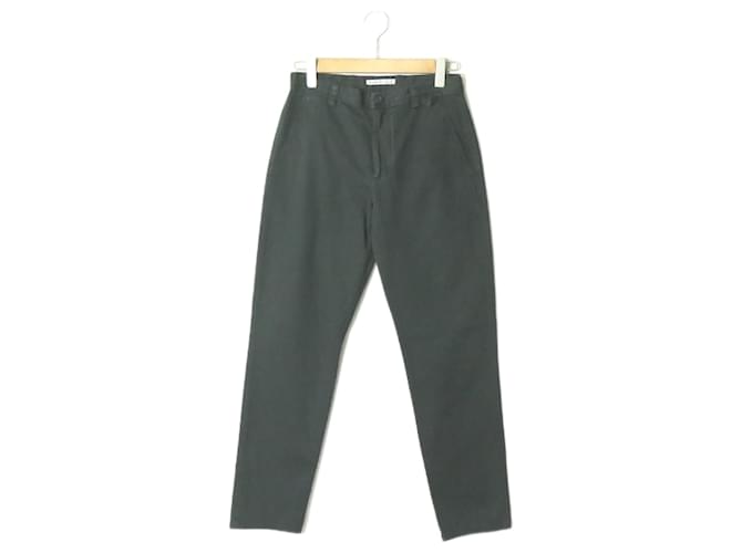 Pantaloni in cotone ISHIR PSS18 di Acne Studios Verde scuro