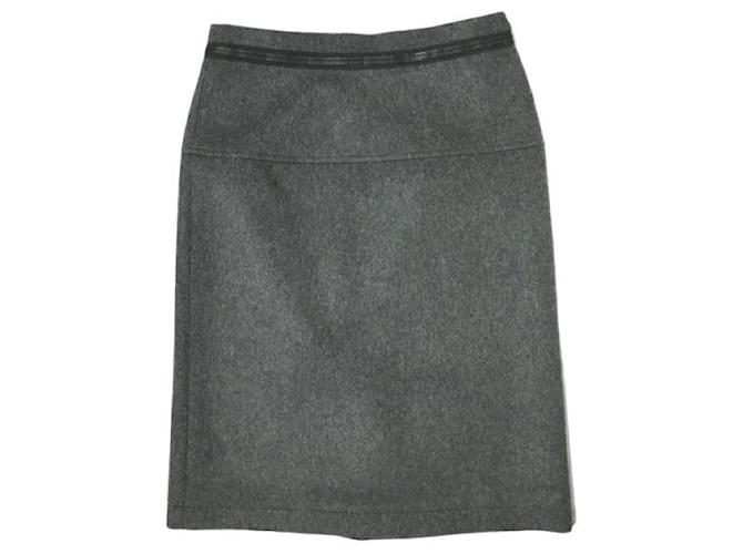 gonna in tessuto di lana e poliestere Sen-zome di tao COMME des GARCONS TJ-S018