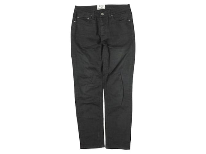 Jeans in denim slim tapered Acne Studios 29 Nero