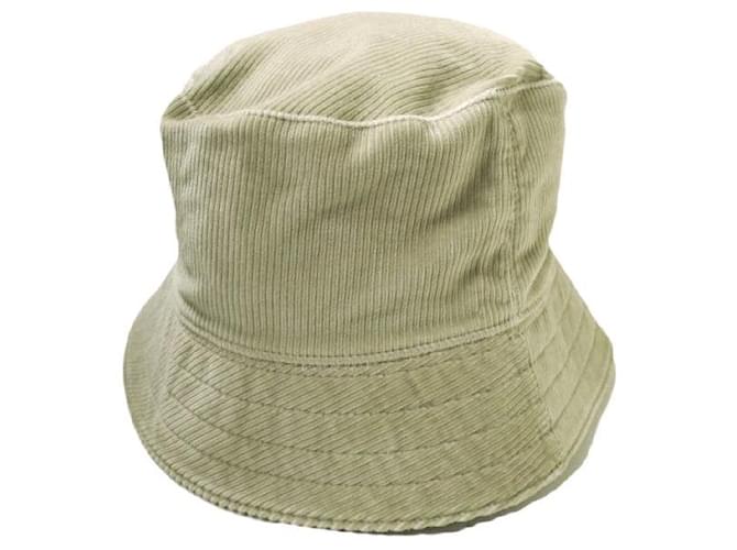 Autre Marque Cappello bucket in corduroy UNUSED UH0541 Beige