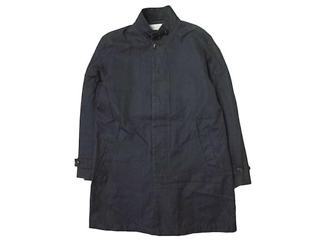 Autre Marque VAINL ARCHIVE x BEAUTY&YOUTH CAPPOTTO CHILL Gabardine di Cotone Blu Navy L