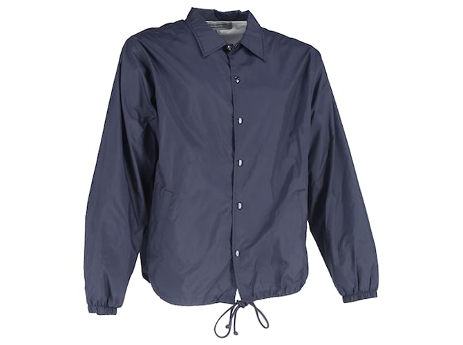 Comme Des Garcons Giacca Coach Comme des Garçons in nylon blu navy