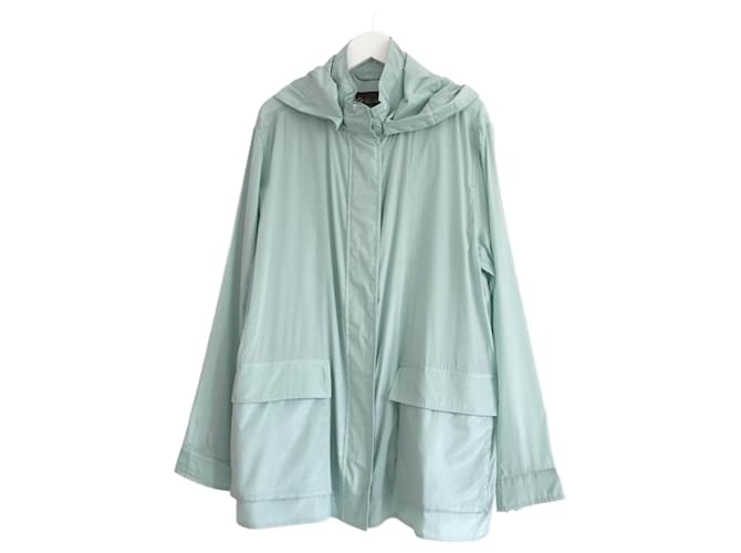 Giacca in seta verde menta Loro Piana Verde chiaro