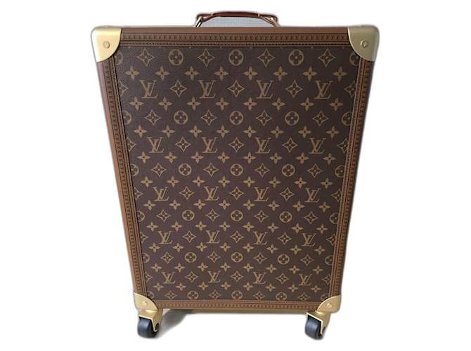 Valigia a rotelle Louis Vuitton Marrone scuro