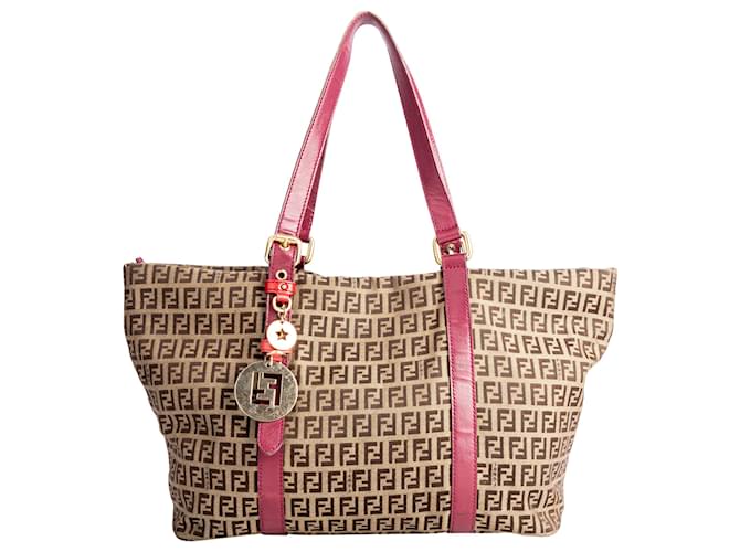 Zucchino Borse FENDI T. Tessuto Marrone