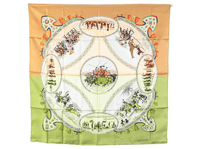 Sciarpa in seta CAVALIERS PEULS di Hermès