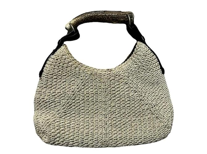 Borsa Mombasa. S/S 2002 Yves Saint Laurent by Tom Ford Beige