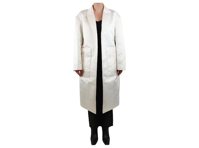 Rochas Cappotto da sera avorio - UK 14 Crudo