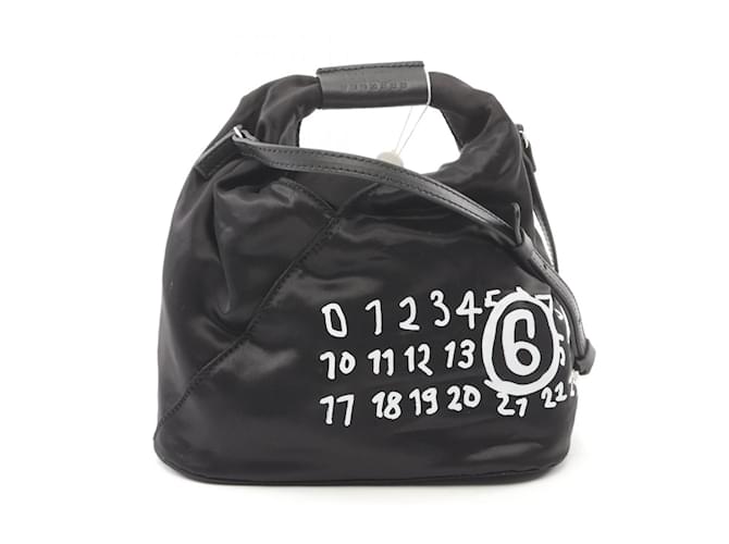 Maison Martin Margiela Borsa a spalla giapponese MM6 Maison Margiela Nero Bianco