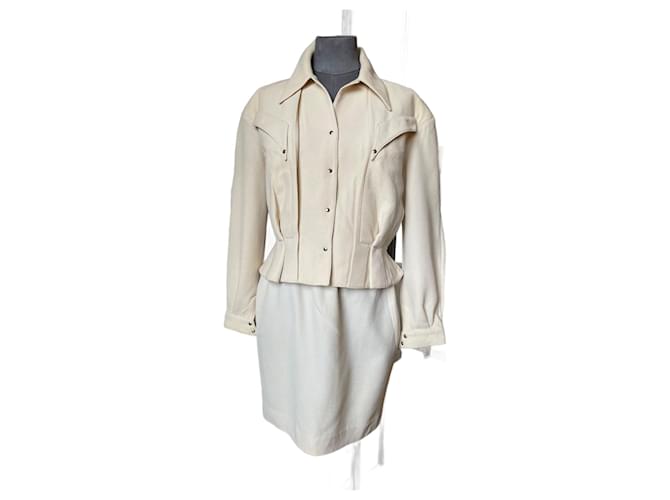 Thierry Mugler Completo con Gonna Crudo