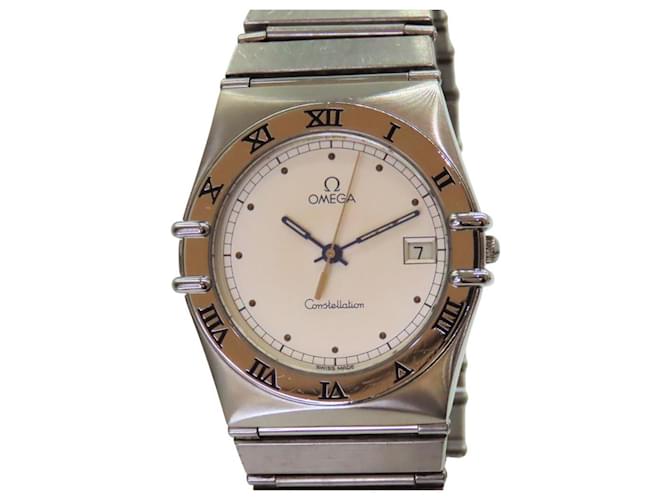 Orologio Omega Constellation in acciaio inossidabile Argento