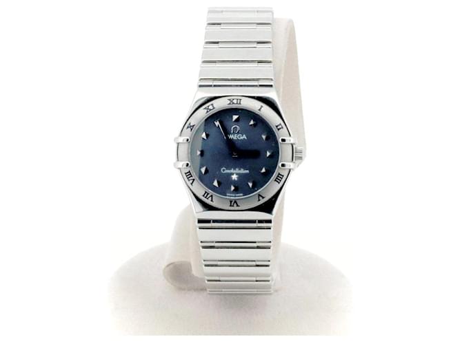 Omega Constellation Mini Acciaio Inossidabile Grigio