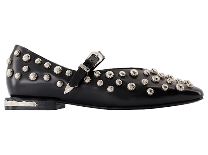 Aj1374 Ballerine - Toga Pulla - Pelle - Nero