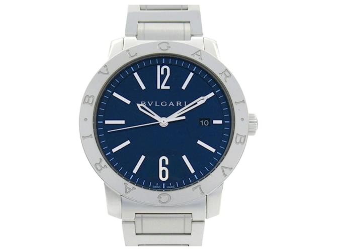 Orologio in acciaio inossidabile Bvlgari Bulgari Blu