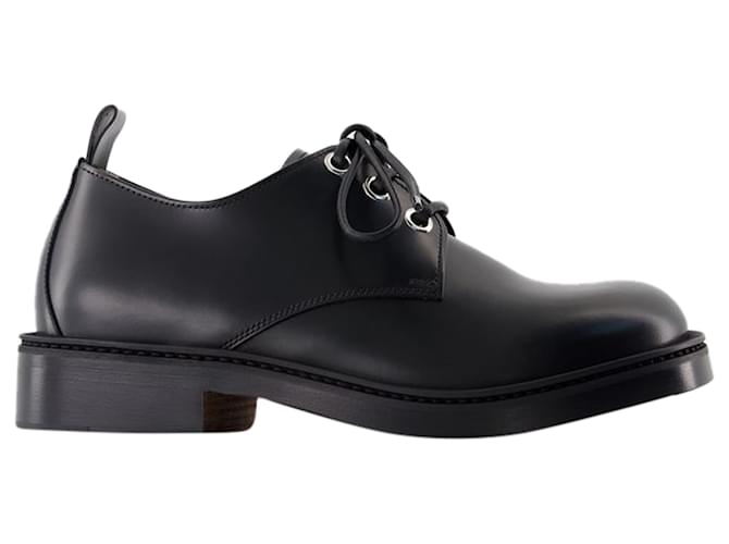 Derby stringati - Alexander McQueen - Pelle - Nero
