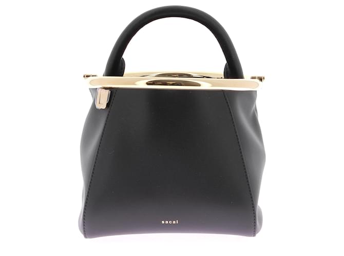 SACAI Borse T. Pelle Nero