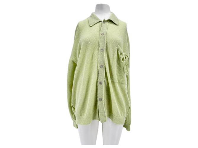 Trussardi Jeans RUS Maglieria T.Internazionale M Lana Verde