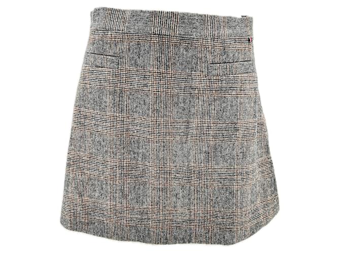 TOMMY HILFIGER Gonne T.FR 36 Lana Grigio