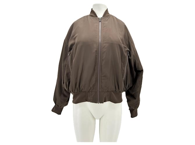 Yves Salomon Giacche ALO T.Internazionale S Poliestere Marrone