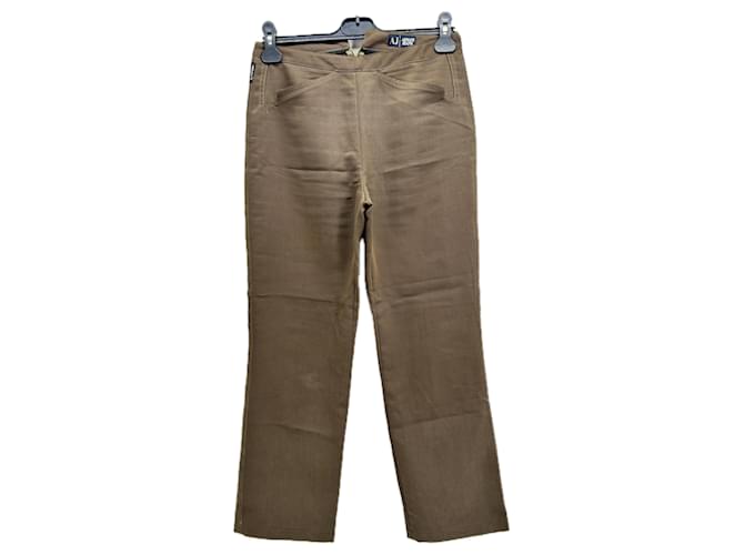 Pantaloni ARMANI JEANS T.IT 40 Viscosa Marrone