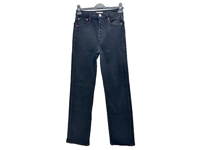Jeans RE/DONE T.US 27 Cotone Nero