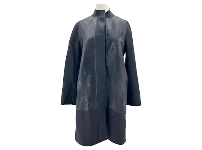 Cappotti VINCE T.Internazionale S Lana Nero