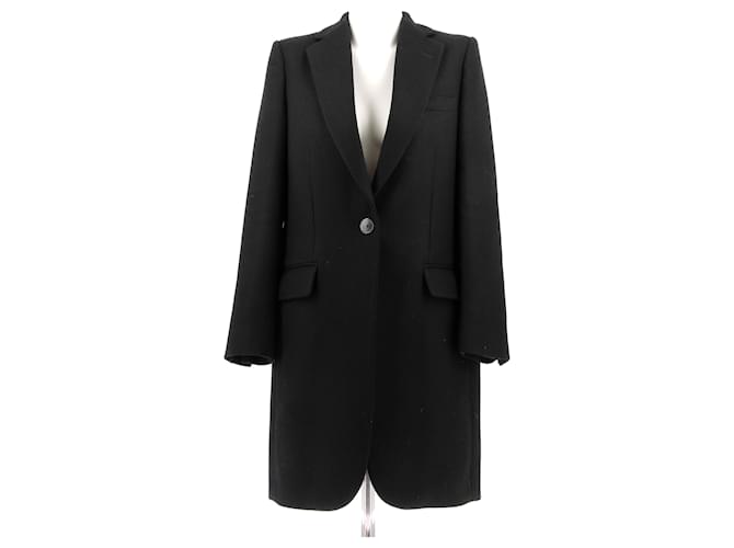 Stella Mc Cartney Cappotti STELLA MCCARTNEY T.IT 42 Lana Nero