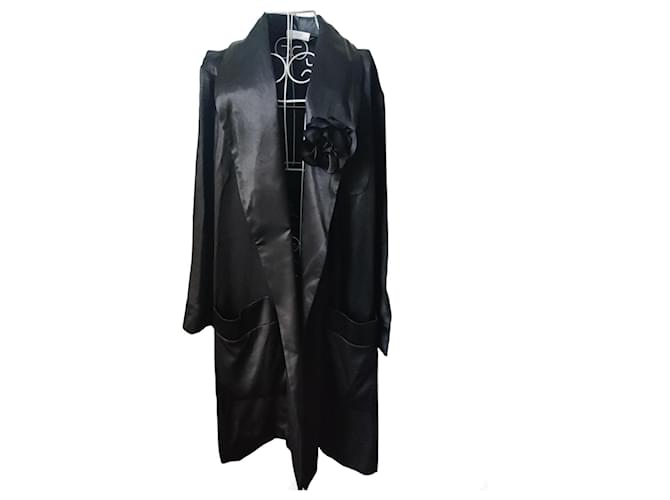 Cappotto lungo Lanvin Nero