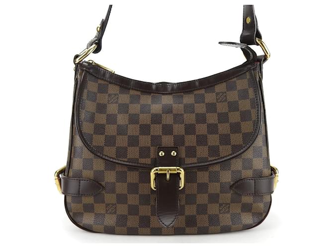 Borsa a mano Damier Highbury di Louis Vuitton Marrone