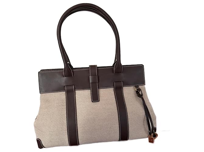 Loro Piana Borse Marrone Beige