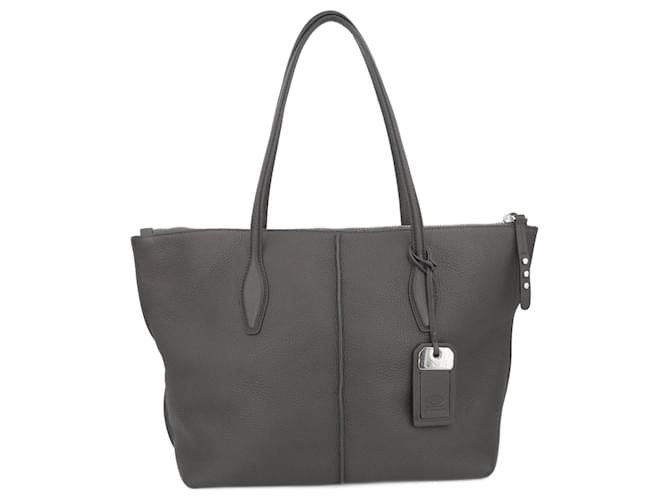 Borsa Tote TOD'S Joy in pelle Marrone Marrone scuro